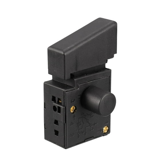Unique Bargains Trigger Switch FA3-6/IBF Electric Drill Hammer 250V-6A Tool Power Speed Control Push Button Switch