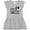 AC-Heather Grey, variant on Inktastic Future Gardening Buddy Girls Toddler Dress