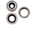 thumbnail image 2 of Replacement Back Camera Lens With Bracket & Bezel Compatible For iPhone 15 Pro (3 Piece Set) (Premium) (White Titanium), 2 of 5
