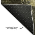 thumbnail image 5 of Addison Rugs Mayfield Premium Machine Washable Transitional Abstract Brown Round Rug, 8' x 8', 5 of 5