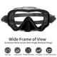 thumbnail image 4 of Gafas de buceo de vidrio templado con cubierta de nariz Material amigable con la piel y Anti-UV JShteea Para Estrenar, 4 of 8
