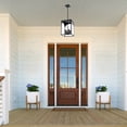 thumbnail image 7 of Melucee 4-light Outdoor Pendant Light for Porch, Black Outdoor Hanging Light Fixture with E12 Light Holder, 7 of 7