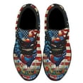 thumbnail image 2 of Patriotic RooStr 4th Of July Shoes Sneakers for Women Men Black Size 8, 2 of 7