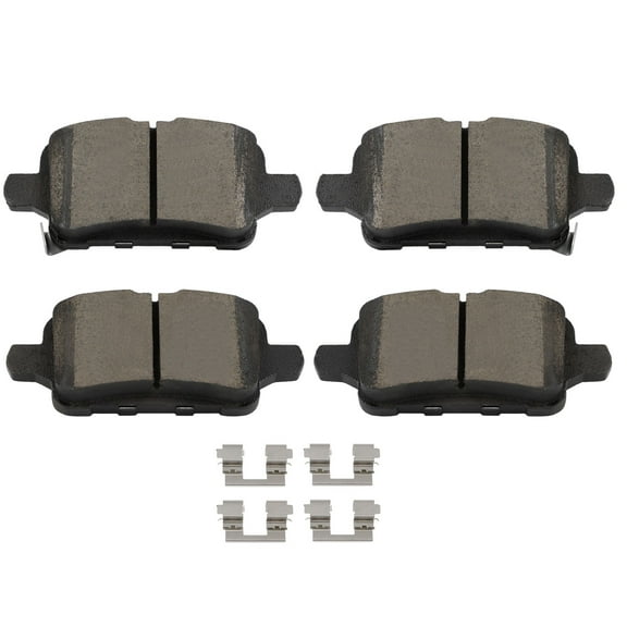 AUTOMUTO 4pcs Rear Ceramic Disc Brake Pads Set D1915-9085 Fit For Buick for LaCrosse,Regal Sportback,Regal TourX,for Chevrolet for Equinox,Malibu,for GMC for Terrain