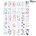 thumbnail image 2 of 30 Sheets Tattoo Sticker 3D Unisex Waterproof DIY Temporary Tattoo Body Sticker, 2 of 8