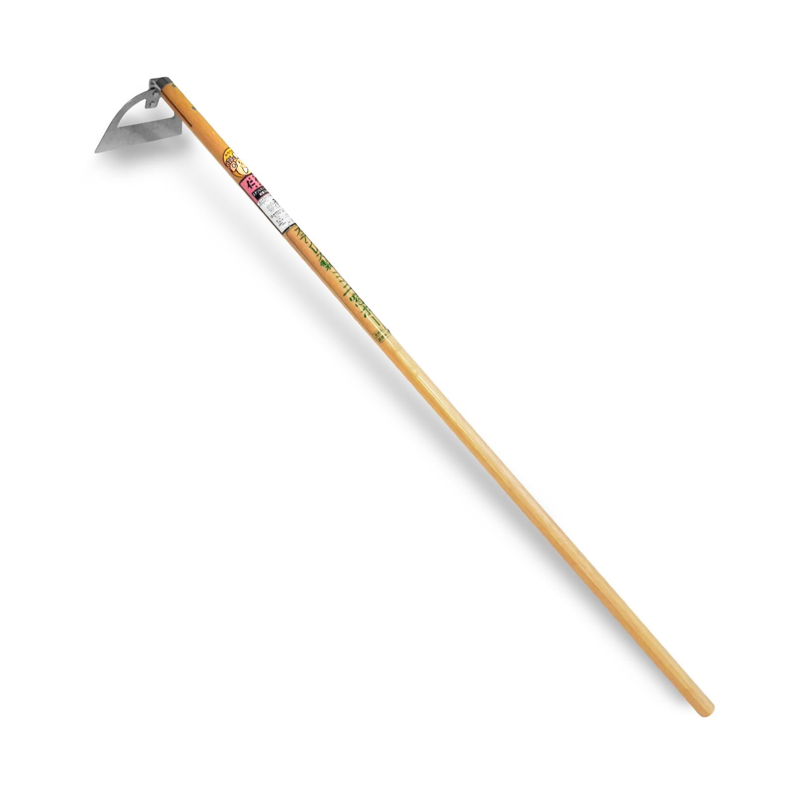 NISAKU NJP1014 MADO HOE Japanese Stainless Steel Semi-Long Half Moon Hoe, 6-in Blade