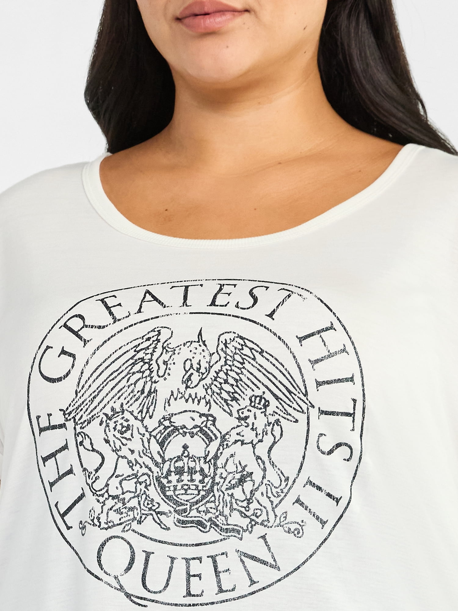 Terra & Sky Women's Plus Graphic T-Shirt, Greatest Hits Logo, Sizes 0X-4X