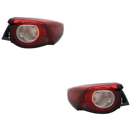 New Pair Of Tail Light Compatible With Mazda CX-9 Signature Sport Utility 2016-2023 By TK49-51-160A TK49-51-150B TK49-51-150A 11-9444-00-9 MA2805142