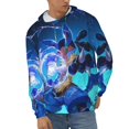 thumbnail image 6 of Men's Hoodie Novelty Pattern Long Sleeve Unisex Pullover Hoodies Casual Hooded Sweatshirt with Pocket, 6 of 8