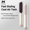 thumbnail image 5 of Cold Ionic Hair Straightening Brush, with 4 Temperature Adjust, Hot and Cold Air Styling, 5 of 7