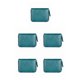 thumbnail image 1 of Monedero hombre bolsa de dinero corta mini billetera bolsillo tarjetero de bloqueo rfid gran capacidad para bolsa de negocios Azul Sonducket, 1 of 6