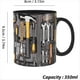 thumbnail image 3 of Divertida de Café de Café de Cerámica para Mecánicos Caja de Herramientas Mecánica de Café para Cerveza, Whisky, Vino, Agua, Jugo, 3 of 5