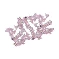 thumbnail image 3 of 100 cuentas de flores para hacer joyas, pulseras, manualidades, regalo para mujer, dijes de flores, adornos hechos a mano, collares, cuentas florales. Rosa, 3 of 8