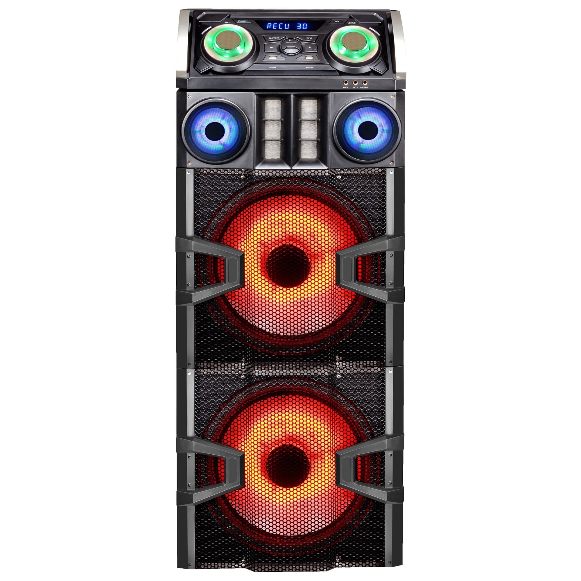 QFX SBX8815200BT bass thumper premium bluetooth tower speaker