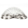 thumbnail image 4 of CNKOO 100Pcs/Set Loops Stainless Steel Memory Wire Bracelet Bangle Jewelry Crafts Making, 4 of 6