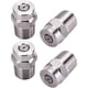 thumbnail image 1 of Boquilla Limpiadora De Superficies Para Lavadora A Presión De 4 Piezas, Boquilla De Rociador Tipo Rosca De Repuesto De Acero Inoxidable 1/4In Macho Npt 25 Grados 4500 Psi Boquilla Limpiadora Muyoka Hogar, 1 of 7