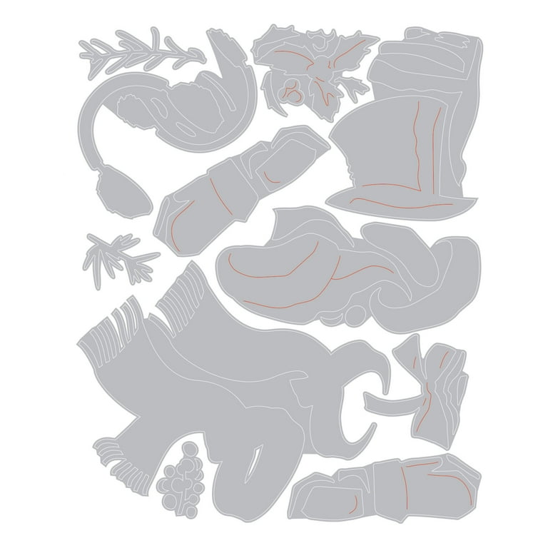 Thinlits Die Set 11PK Winter Wardrobe by Tim Holtz - Walmart.com