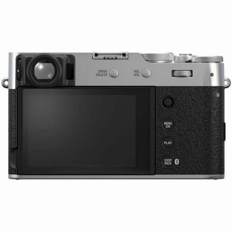 Fujifilm X100VI 40 Megapixel Compact Camera, Silver with Tactile