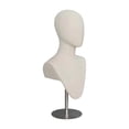 thumbnail image 4 of Cabeza de maniquí de altura ajustable, portátil, estable, soporte para exhibición de sombreros, pelucas, modelo para accesorios para cabello, 4 of 8