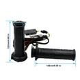 thumbnail image 6 of GOOHOCHY Universal Motorcycle Handle Bar Heated Heating Grips Hot Molded Handlebar Heaters for Motorbike (Black), 6 of 8