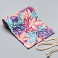 thumbnail image 2 of Colorful Maple Leaves Pattern Roll up drawing pencil bag Up Canvas Paint Brush Case Wrap Pencil Bag Drawing Pen Pouch Storage 12-72 Holes, 2 of 9