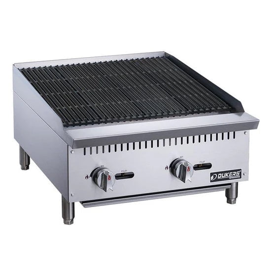 Dukers DCRB24 24" W Countertop Charbroiler