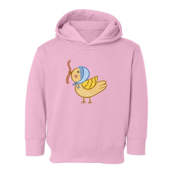 Chicken Eating A Worm Hoodie Toddler -Image by Shutterstock, 4 Toddler