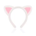 thumbnail image 1 of wonima44 AEGYPIUS Cat Ears Headband, 6.7 x 7 inches Soft Plush White Cat Ear Headband, Fuzzy White Kitty Ears for Women, 1 of 1
