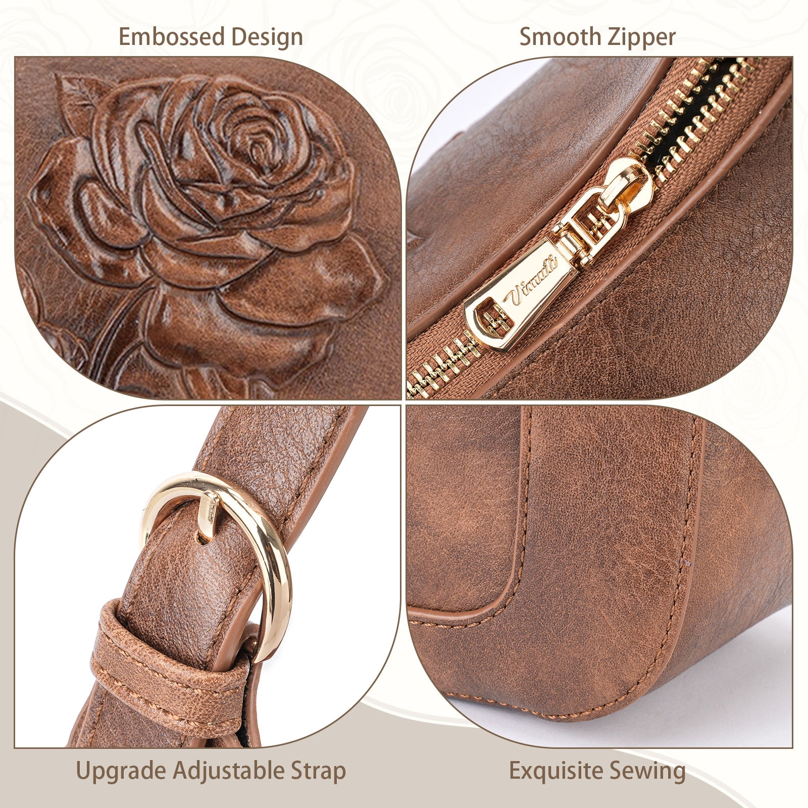 [Mother’s Day Gift Present] APHISON Fashion Crossbody Bags for Women, Ladies Shoulder Bags Handbags Purses With Adjustable Strap for Travel
