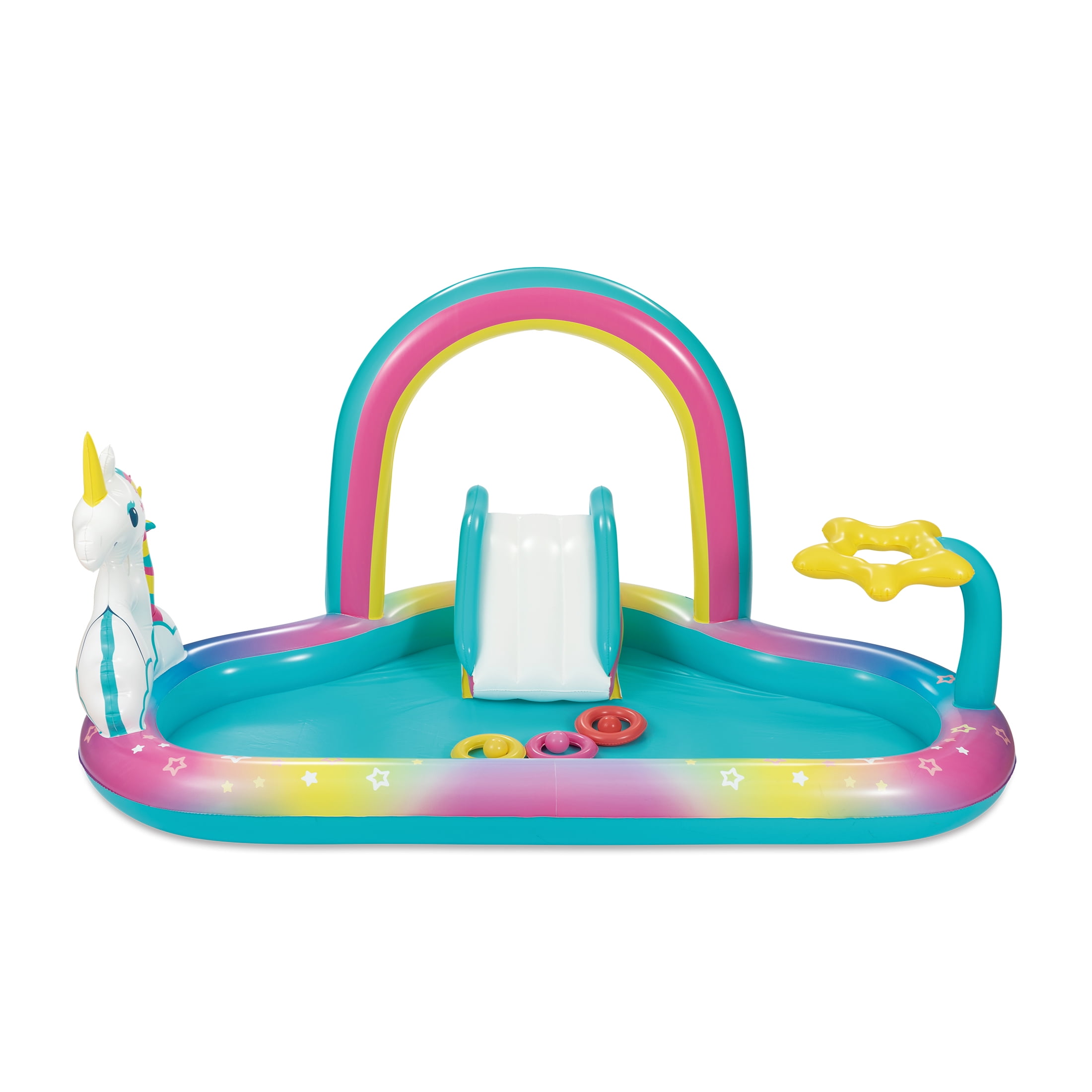 Intex Kids Inflatable Candy Zone Swim Play Center Kids Splash Pool 