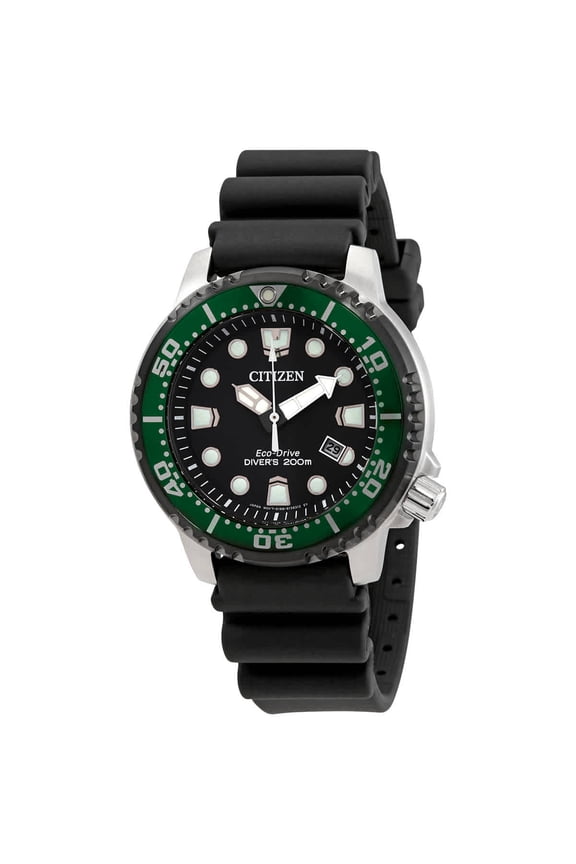 Eco-Drive Promaster Diver Black Dial Men's Watch BN0155-08E