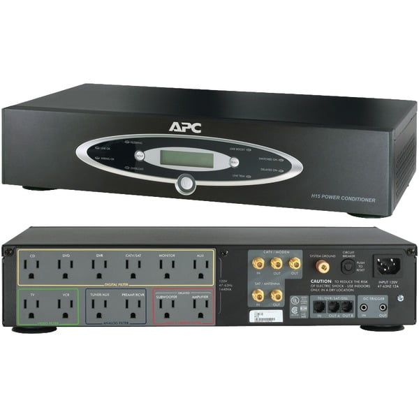 Apc G5blk 9-outlet G-type Rack-mountable Power Conditioner for sale online 