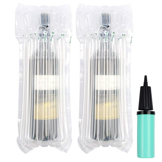 Kyrieval 20 Pack Wine Bags for Travel, Inflatable Wine Bottle Protector for Shipping