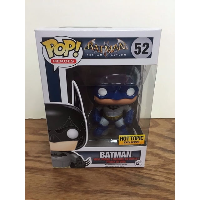 ¡Funko POP! Arkham Asylum Blue Batman Hot Topic Exclusivo