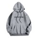 thumbnail image 5 of MHFRRA Sudadera con Capucha de Manga Larga para Hombre, Informal, Cómoda, con Forro, para Exteriores E Invierno Gris, 5 of 6