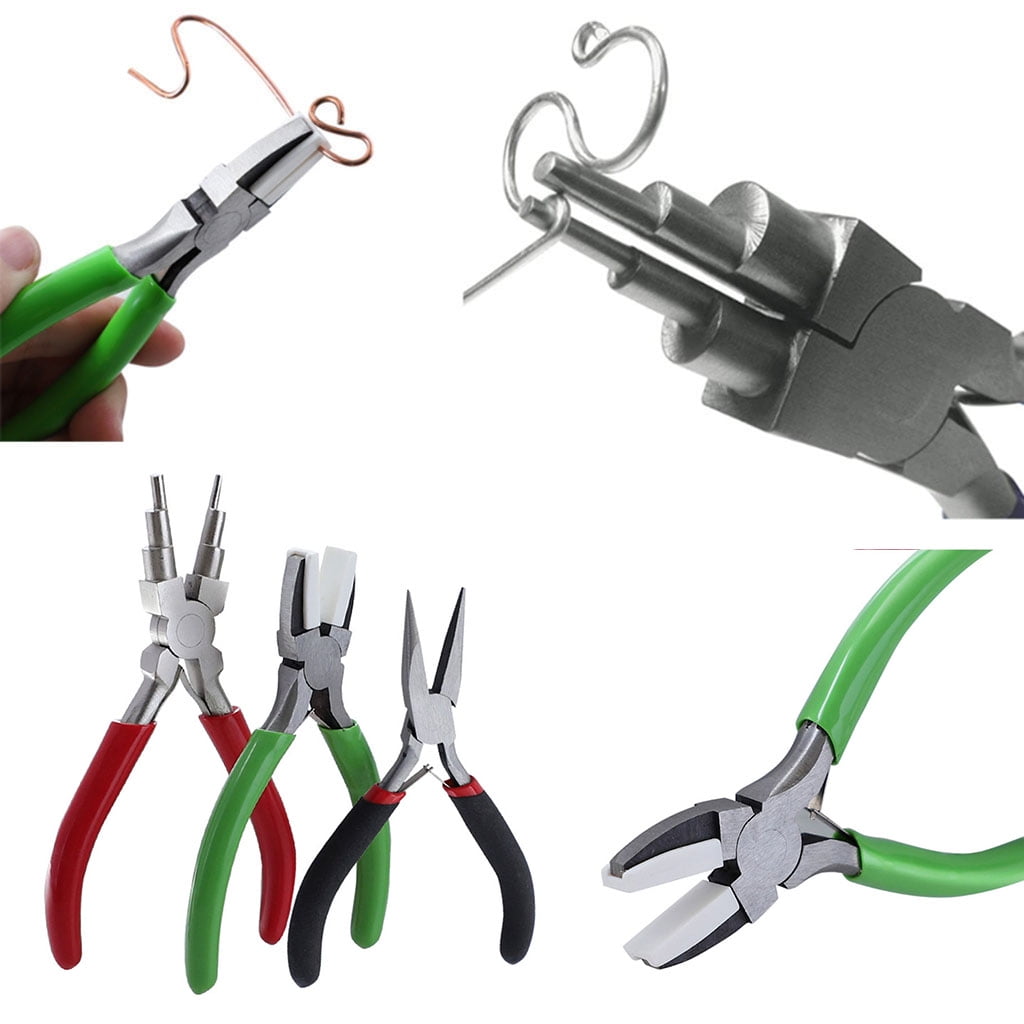 Beading Jewellery Making Tools 3 PCS Jewelry Plier Jewelry Making Pliers Tools with Needle Nose Pliers Tools