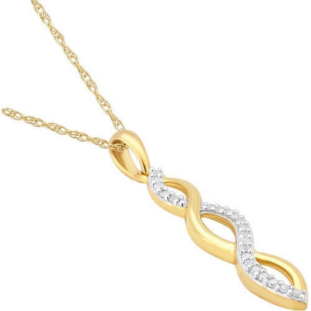1/4 Carat T.W. Diamond Sterling Silver Infinity 2-Piece Jewelry Set