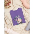 thumbnail image 3 of Look Bear Shaped T-Shirt Women -Image by Shutterstock, Female Small, 3 of 4