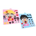 thumbnail image 4 of Face Dress Up Game, Thick Felt Boy And Girl Toy Making Faces  For Game, 4 of 8