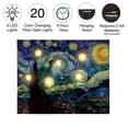 thumbnail image 3 of Lavish Home Van Gogh Art Décor Set – 16x20 Canvas Print and LED Candle, 3 of 8