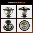 thumbnail image 2 of Techie Engine Coolant Thermostat RT1255,Thermostat Assembly 655190,Car Thermostat Compatible with Ford F-150 F150,Edge,Fusion,Lobo,Mustang,Transit,Explorer,Expedition, 2 of 6