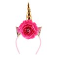 thumbnail image 2 of Elastic Flower Hairband Headwear Diadema Niñas - Oro 2, se describe Sunnimix Cinta para el oído del gato, 2 of 8