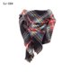 thumbnail image 1 of Women Winter Scarf Triangle Knitted Scarf Casual Ladies Plaid Pashmina Shawl and Wrap Female Foulard Scarves Echarpe Bufanda, 1 of 5