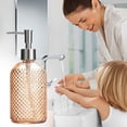 thumbnail image 4 of Stylish Scandinavian-inspired Luxurious Glass Lotion Bottles Pump-style Soap Dispensers Shampoo Body Wash And Hand Soap Bottles, 4 of 6