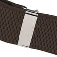 thumbnail image 4 of Buyless Fashion Heavy Duty Textured 2 Pack Suspenders for Men - 48" Adjustable Straps 1 1/2" - Y Shape - 5148-2-Brown, 4 of 7