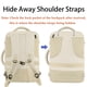 thumbnail image 4 of Mochila de viaje MATEIN Large impermeable antirrobo beige, 4 of 9
