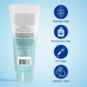 Dermasil Daily Face Cream, Fragrance-Free, 2-Pack, Lightweight Moisturizer with Hyaluronic Acid, Rose Water & Witch Hazel, 2 Oz Ea