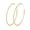 Gold-70mm, variant on VEEDOFA Silver Plated Hoop Earrings for Women, Lightweight Hypoallergenic, 30-70mm