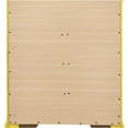 thumbnail image 4 of JERFIT 4-Drawer Chest Dresser, Yellow Bedroom Storage with English Dovetail Drawers, Traditional Style Accent Chest, 4 of 5