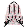 thumbnail image 2 of Psesaysky Adjustable Shoulder Strap Laptop School Bag for Middle School Daily School, 600D Polyester Waterproof Book Bag, Strawberry Heart Print, 2 of 10